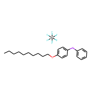 (4-decyloxyphenyl)phenyliodonium hexafluoroantimonate