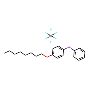 (4-octyloxyphenyl) phenyl iodonium hexafluoro antimonate
