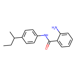 2-amino-N-(4-sec-butylphenyl)benzamide
